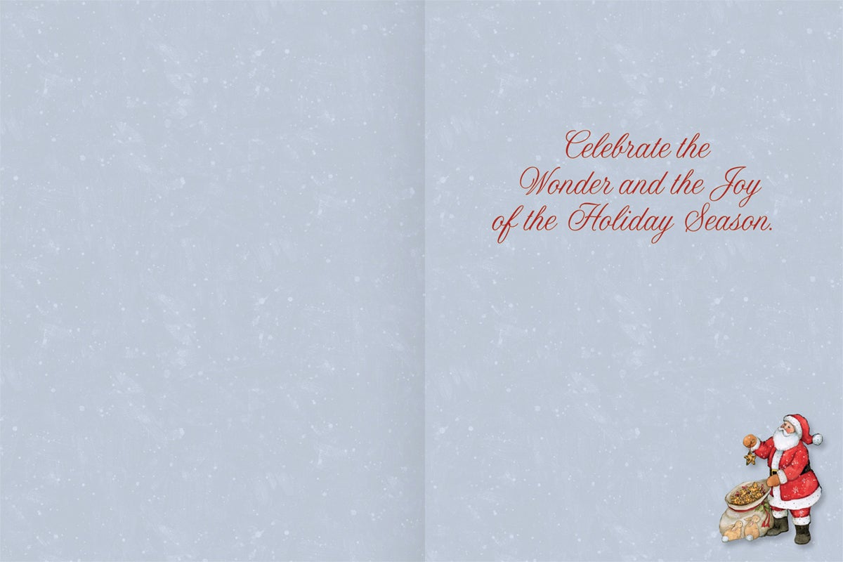 LANG Father Christmas Classic Christmas Cards 2004042 LANG Father Christmas Classic Christmas Cards 2004042